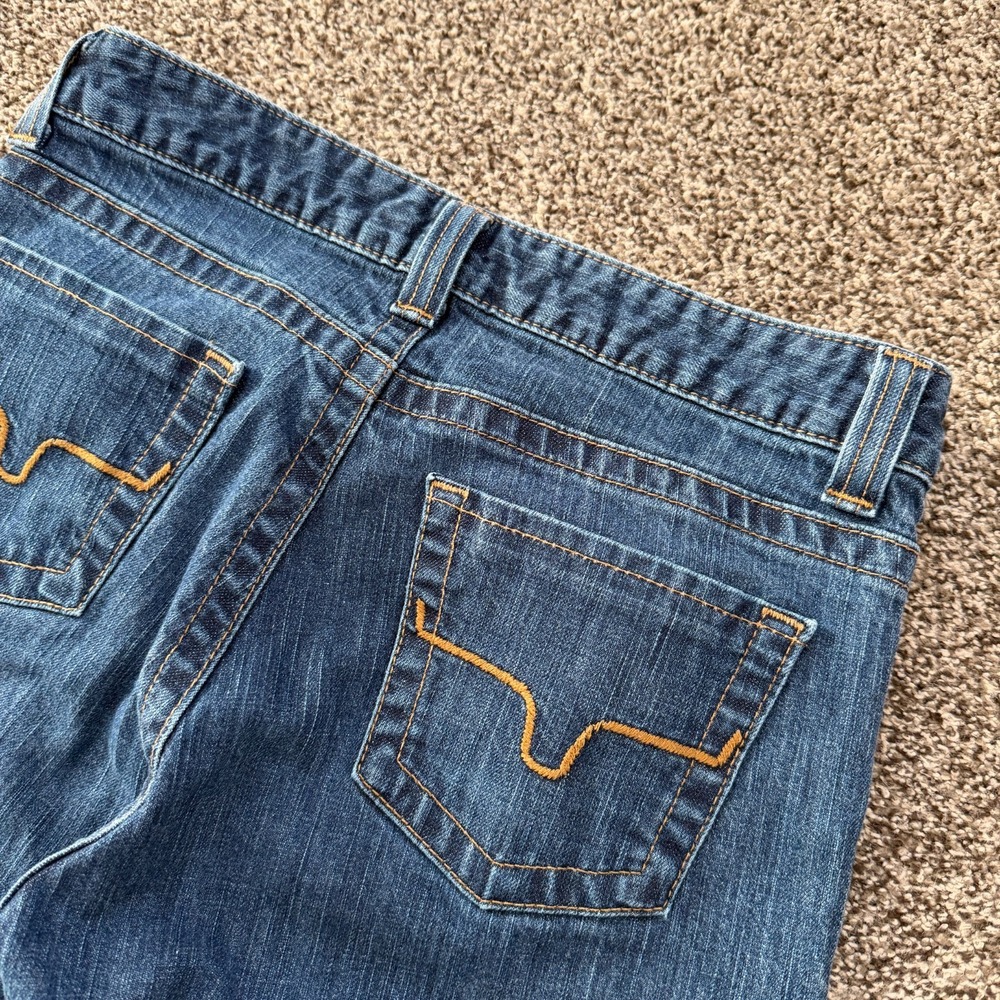 Kimes Ranch Jeans Size Betty 8/31 Cowgirl Western Modest Ranch Blue Denim